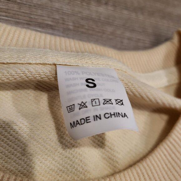 Be You You Are Enough Graphic Sweatshirt Crew Neck Womens Size Small - Picture 5 of 8